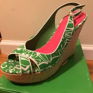 Lilly Pulitzer Picture Perfect wedge
